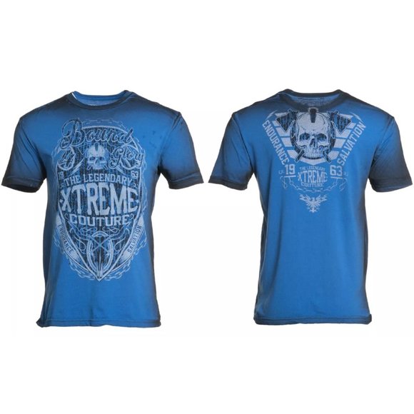 XTREME COUTURE by AFFLICTION Men's T-Shirt SPIRIT - Picture 5 of 9